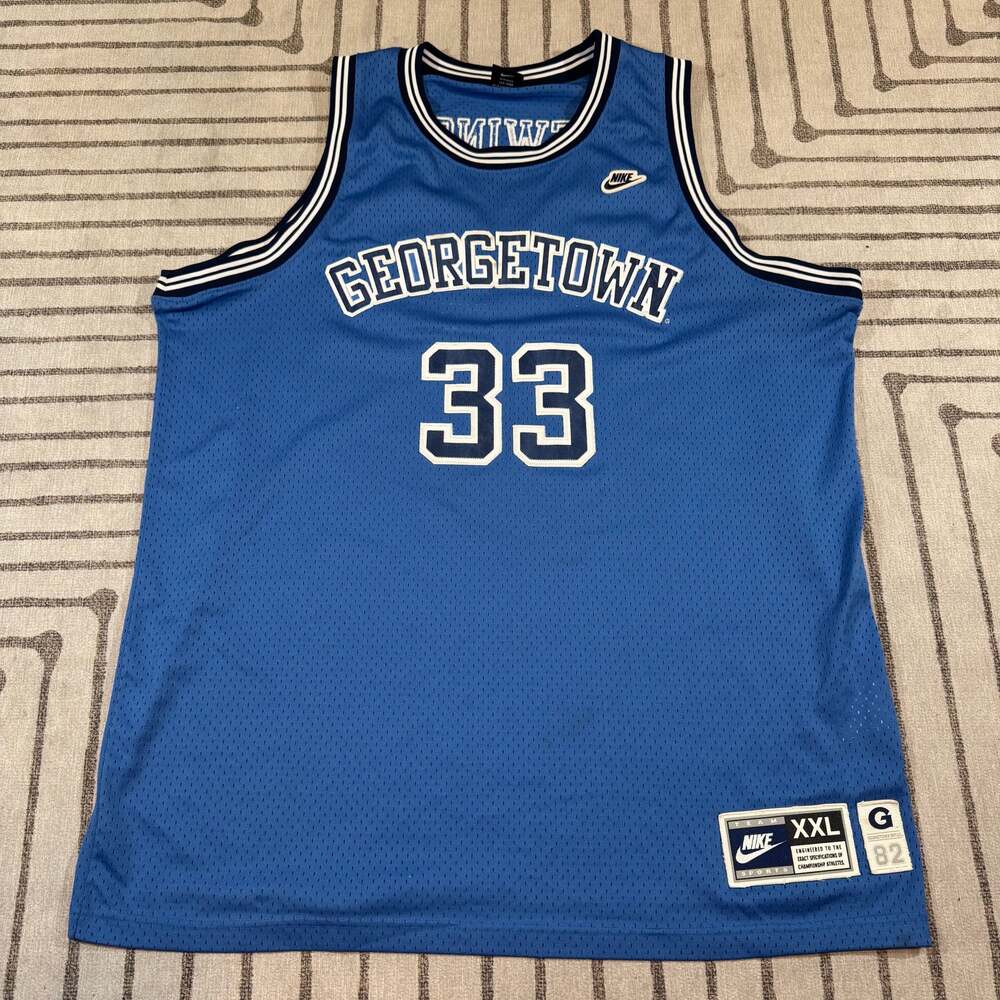 Vintage Nike Georgetown Hoyas Patrick Ewing #33 Jersey XXL 100% authentic